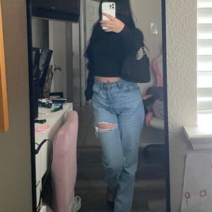 PacSun High Rise Jeans - Light Blue